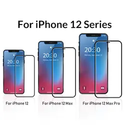 محافظ صفحه نمایش شیشه ای فول چسب آیفون 12 پرو بینگو مدل Bingo Iphone 12 Pro