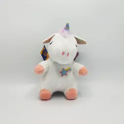 عروسک اسب تک شاخ سفید