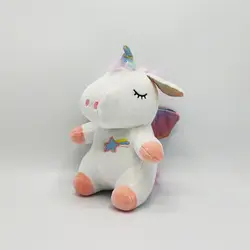 عروسک اسب تک شاخ سفید