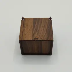 جعبه کادو کوچک چوبی قهوه ای