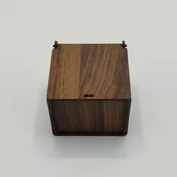 جعبه کادو کوچک چوبی قهوه ای