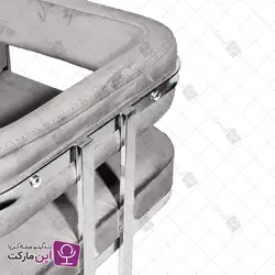 صندلی اپن فلزی سلنا کروم | فروشگاه تخصصی میز و صندلی اپن مارکت