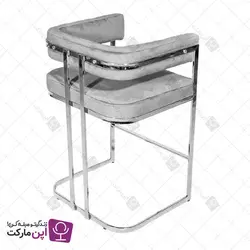 صندلی اپن فلزی سلنا کروم | فروشگاه تخصصی میز و صندلی اپن مارکت