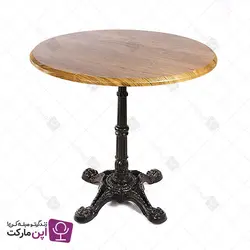 میز ناهارخوری آرتین پایه چدن | فروشگاه تخصصی میز و صندلی اپن مارکت