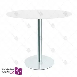 میز ناهارخوری سوین پایه گرد | فروشگاه تخصصی میز و صندلی اپن مارکت