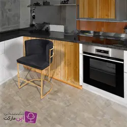 صندلی اپن فلزی نادیا طلایی | فروشگاه تخصصی میز و صندلی اپن مارکت
