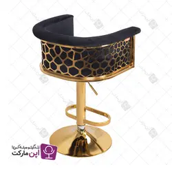 صندلی اپن جکدار سوفیا پشت سنگی طلایی | فروشگاه تخصصی میز و صندلی اپن مارکت