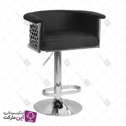 صندلی اپن جکدار سوفیا پشت سنگی کروم | فروشگاه تخصصی میز و صندلی اپن مارکت