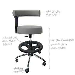 صندلی آزمایشگاهی زیمنسی کد S300 | فروشگاه تخصصی میز و صندلی اپن مارکت