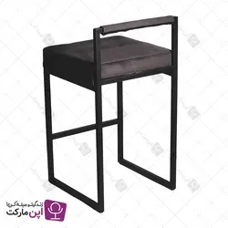 صندلی اپن فلزی آتوسا مشکی | فروشگاه تخصصی میز و صندلی اپن مارکت