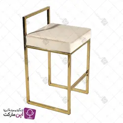 صندلی اپن فلزی آتوسا طلایی | فروشگاه تخصصی میز و صندلی اپن مارکت