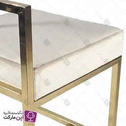 صندلی اپن فلزی آتوسا طلایی | فروشگاه تخصصی میز و صندلی اپن مارکت