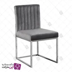 صندلی ناهارخوری آسنا کروم | فروشگاه تخصصی میز و صندلی اپن مارکت