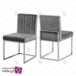 صندلی ناهارخوری آسنا کروم | فروشگاه تخصصی میز و صندلی اپن مارکت