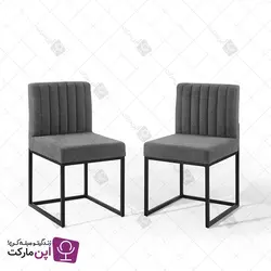 صندلی ناهارخوری آسنا مشکی | فروشگاه تخصصی میز و صندلی اپن مارکت