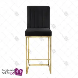 صندلی اپن فلزی آسنا طلایی | فروشگاه تخصصی میز و صندلی اپن مارکت