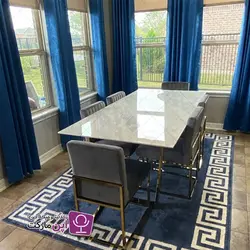 صندلی ناهارخوری آسنا طلایی | فروشگاه تخصصی میز و صندلی اپن مارکت