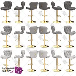 صندلی اپن لارا پلاس طلایی