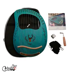 چنگ رومی سگا آبی مدل Cg01-bl - گالری موسیقی شهرساز