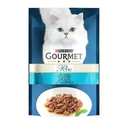 پوچ گربه با طعم ماهی تن گورمت Gourmet Perle Tuna