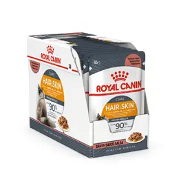 پوچ گربه هیر اسکین گروی رویال کنین Royal Canin Hair &amp; Skin Gravy