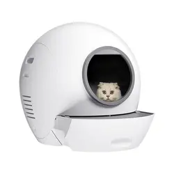 ظرف خاک گربه اتوماتیک مدل سفیه فضایی الس پت Els Pet Spaceship