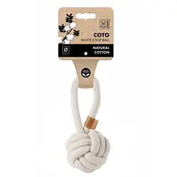 توپ بازی سگ کتان 6 سانتی با لوپ ام پتس M Pets Coto Loop Ball