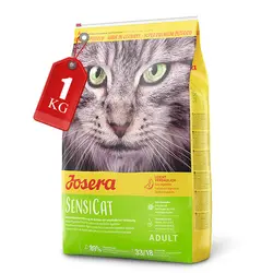 غذای گربه با گوارش حساس سنسی کت SensiCat جوسرا وزن 1 کیلوگرم فله
