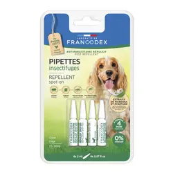 قطره ضد کک و کنه سگ نژاد متوسط فرانکدکس – Francodex Repellent