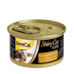 کنسرو گربه با ماهی تن و میگو و مالت جیم کت – GimCat Tunna &amp; Malt