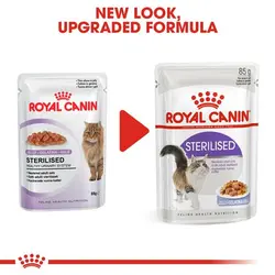 پوچ گربه استریلایزد خورشتی رویال کنین – Royal Canin Sterilised