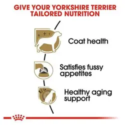 غذای سگ بالغ یورکشایر Yorkshire Adult رویال کنین وزن 1.5 کیلوگرم