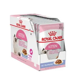 غذای پوچ کیتن ژله ای رویال کنین – Royal Canin Kitten Jelly