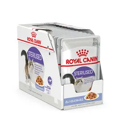 پوچ گربه عقیم شده ژله ای رویال کنین – Royal Canin Sterilised