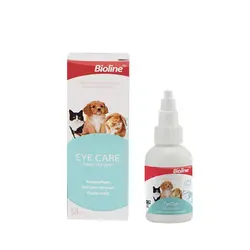 قطره نظافت چشم حیوانات خانگی بیولاین – Bioline Eye Care Cat