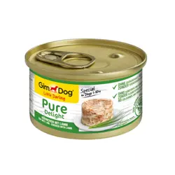 کنسرو سگ با مرغ و گوشت بره جیم داگ – GimDog Chicken &amp; Lamb