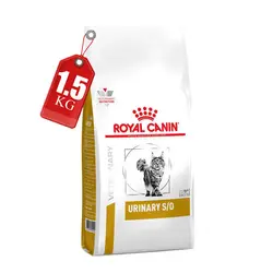 غذای درمانی گربه یوریناری Urinary S/O رویال کنین وزن 1.5 کیلوگرم