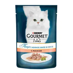 پوچ گربه با طعم ماهی سالمون گورمت – Gourmet With Salmon
