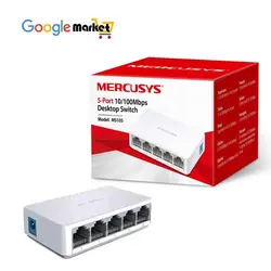 سوئیچ شبکه 5 پورت MERCUSYS MS 105 - گوگل مارکت