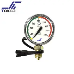 سنسور فشار CNG ساعتی 12 ولتی داخل TAKAB CSI 12 - تکاب cng