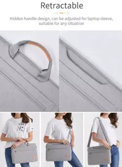 کیف لپ تاپ WIWU مدل Pioneer Handle Bag