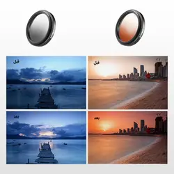 فیلتر رنگی تدریجی خاکستری موبایل Zomei 37mm G-Gray