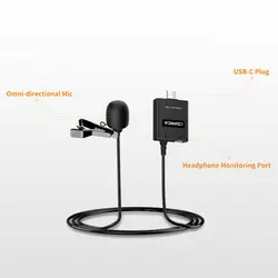 میکروفون یقه ای کامیکا CVM-V01.USB