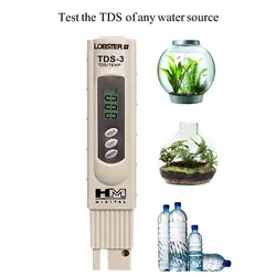 سختی سنج آب لابستر مدل TDS-TEMP به همراه محلول سختی سنج لابستر حجم 30 میلی لیتر