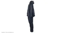 کاپشن و شلوار بادگیر خزدار طرح 01