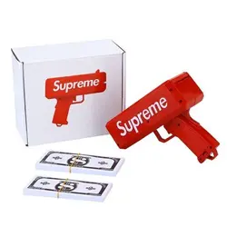 ابزار شوخی طرح تفنگ بازی مدل supreme gun money