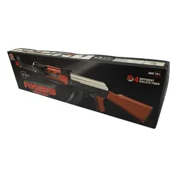 تفنگ بازی طرح کلاشینکف مدل AK123 کد 500 مجموعه 5 عددی