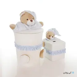 ست سطل و جادستمال اتاق کودک طرح خرس نانان