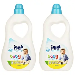 مایع لباسشویی کودک فیروز مدل Baby مقدار 2000 گرم بسته 2 عددی