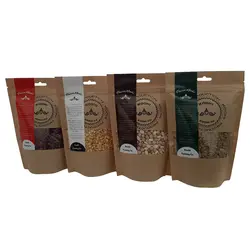 لپه و عدس و لوبیا قرمز و مخلوط لوبیا سفید و نخود کوهی - 650 گرم بسته 4 عددی